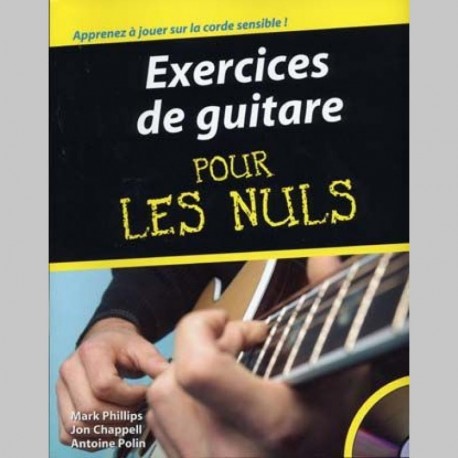 Exercices De Guitare Pour Les Nuls - Partitions et CD