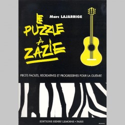 M. Lajarrige : Puzzle À Zazie - Partitions