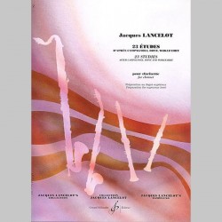 Jacques Lancelot: 23 Etudes - Partitions