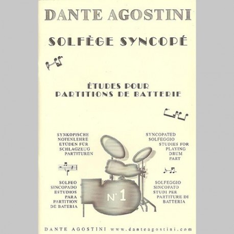 Dante Agostini: Syncopated Solfeggio No.1 - Partitions