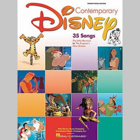 DISNEY Contemporary Disney - Second Edition - Partitions