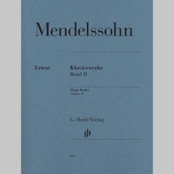 Mendelssohn: uvres pour le piano volume II