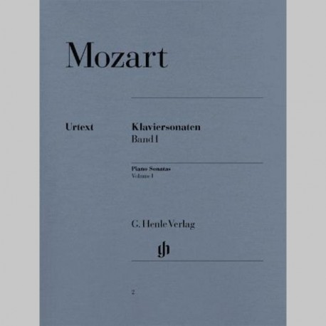 MOZART: Sonates pour piano, volume I