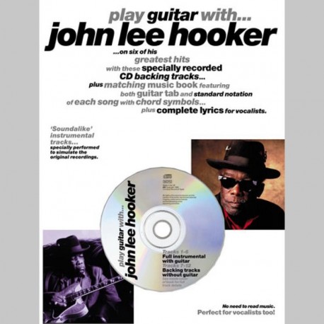 Play Guitar With... John Lee Hooker~ Morceaux d'Accompagnement (Tablature Guitare (Symboles d'Accords))