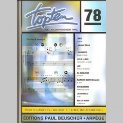 Top Ten N.78~ Songbook Mixte (Paroles Seulement/Tous Les Instruments)