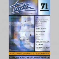 Top Ten N.71~ Songbook Mixte (Paroles Seulement/Tous Les Instruments)
