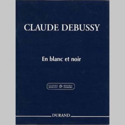 DEBUSSY: EN BLANC ET NOIR, 3 PIECES 2 Pianos 4 mains