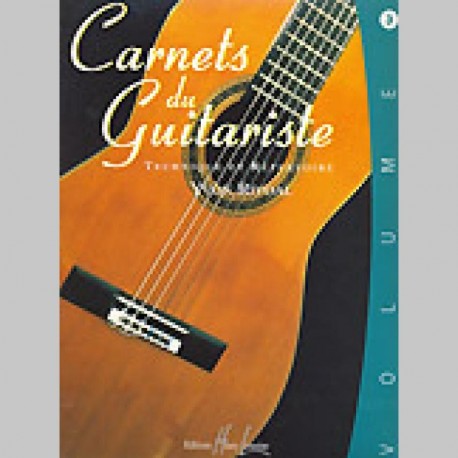 Yvon Rivoal : Carnets Du Guitariste Vol.3~ Étude (Guitare)