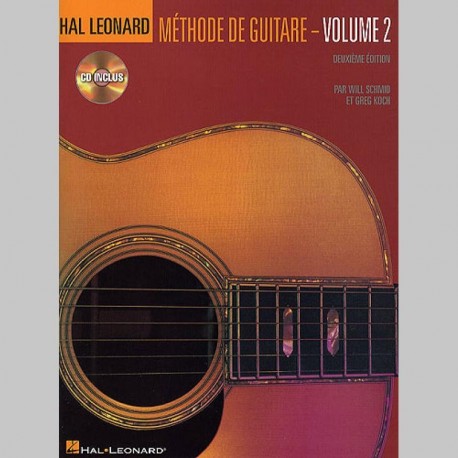 Hal Leonard Methode De Guitare Volume 2 (Deuxieme Edition Avec CD)