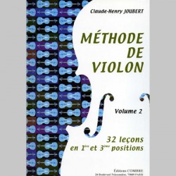 Claude Henry Joubert - Méthode de violon Volume 2