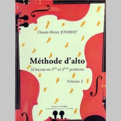 JOUBERT METHODE D'ALTO VOL. 2