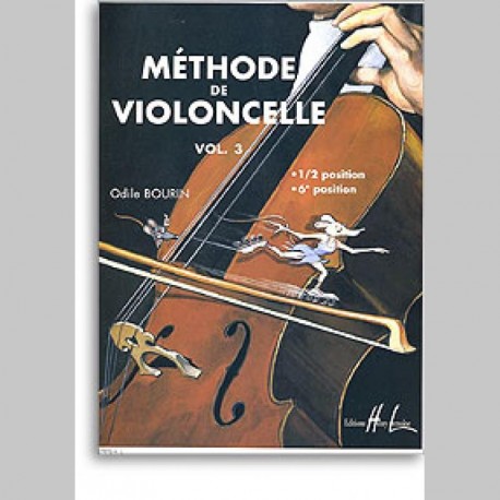Odile Bourin : Méthode De Violoncelle Vol.3~ Étude (Violoncelle)