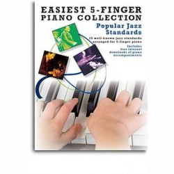 Easiest 5-Finger Piano Collection: Popular Jazz Standards~ Album Instrumental (PianEasiest 5-Finger Piano Collection: Popular Ja
