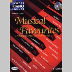 PIANO LOUNGE MUSICAL FAVOURITES CD