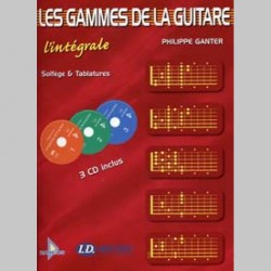GAMMES GUITARE L'INTEGRALE 3CD