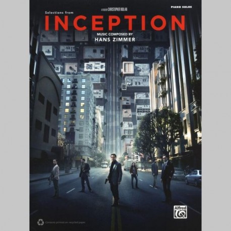 Hans Zimmer: Inception - Movie Selections ~ Songbook d'Album (Piano Solo)