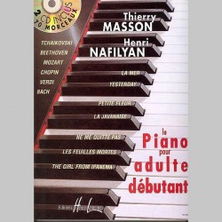 Thierry Masson : Piano Pour Adulte Débutant Avec 2 Cd ~ Étude (Piano Solo)