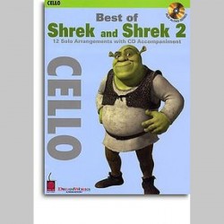 Best Of Shrek And Shrek 2 (Cello)~ Morceaux d'Accompagnement (Violoncelle)