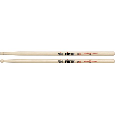 BAGUETTES VIC FIRTH 3A SERIE AMERICAN CLASSIC HICKORY Olive bois