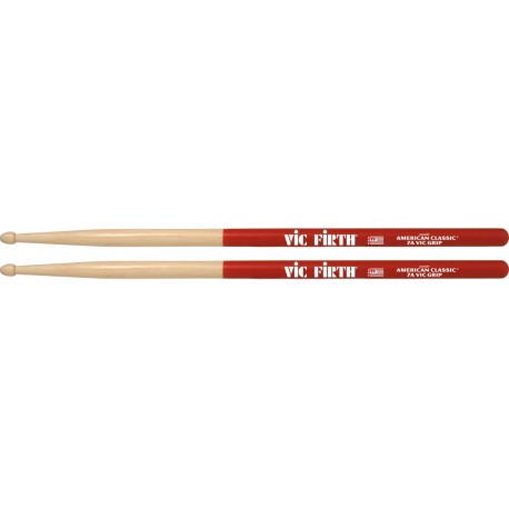 BAGUETTES VIC FIRTH 7AVG SERIE AMERICAN CLASSIC HICKORY Vic Grip olive bois