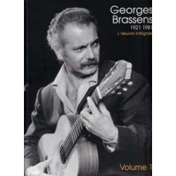 BRASSENS GEORGES L'OEUVRE INTEGRALE VOL.1 PVG