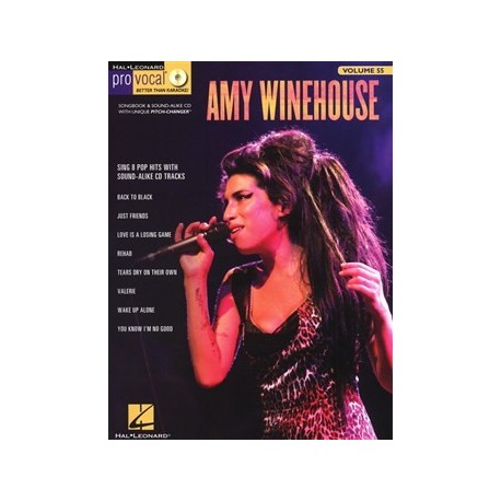 Pro Vocal Women's Edition Volume 55: Amy Winehouse