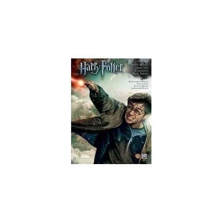 HARRY POTTER SHEET MUSIC FROM THE COMPLETE FILM SERIES 5-FINGER