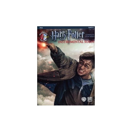 HARRY POTTER INSTRUMENTAL SOLOS COMPLETE FILM SERIES FLUTE CD