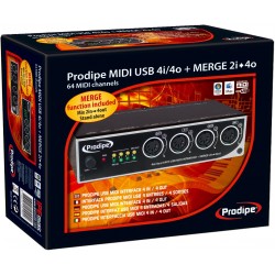 Prodipe MIDI USB 4i4o