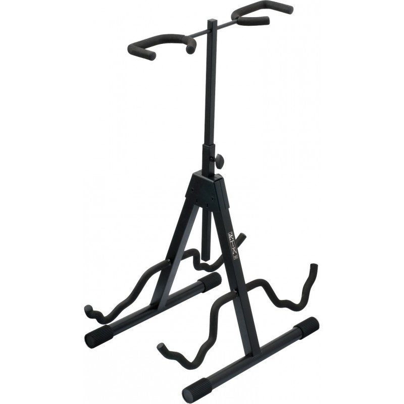 Pied Guitar Stand Guitare Double Support 2 Acoustique Trepied Guitares  Socle Basse Classique Electrique A Guitare Universel Serrure - Cdiscount  Instruments de musique