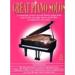 GREAT PIANO SOLOS SHOW BOOK (ROSE)