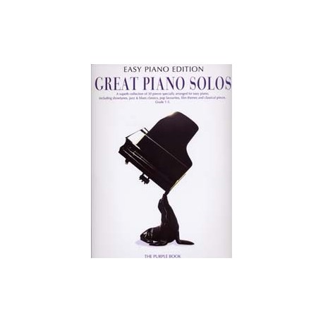 GREAT PIANO SOLOS EASY PIANO EDITION PURPLE BOOK