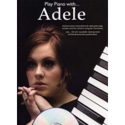 ADELE PLAY PIANO WITH CD