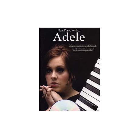 ADELE PLAY PIANO WITH CD