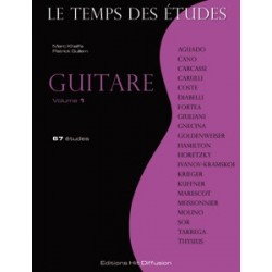 Le Temps des études guitare vol. 1 M. Khalifa et P. Guillem 