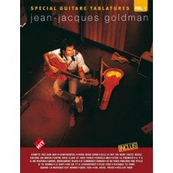 Spécial guitare tablatures vol 1 -J Goldman 