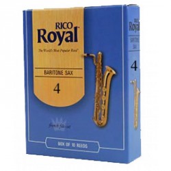 Rico - Boîte de 10 anches Rico Royal pour saxophone alto force 1.5 -  Accessoires instruments à vent - Rue du Commerce