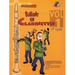Ballade en clarinettes 1er cycle vol 1 
