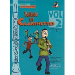Ballade en clarinettes 1er cycle vol 2 