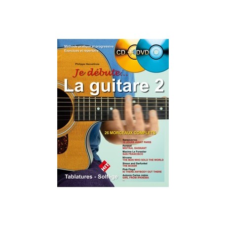 Je débute la guitare vol.2 CD + DVD 