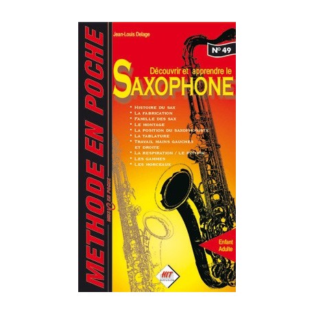 Méthode en Poche Saxophone
