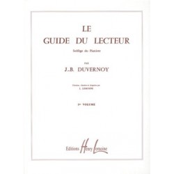 DUVERNOY Jean-Baptiste Guide du lecteur Vol.1