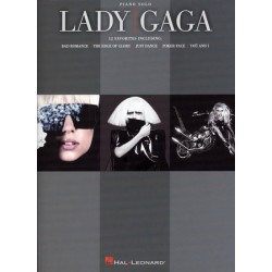 LADY GAGA PIANO SOLO 12 FAVORITES SONGS