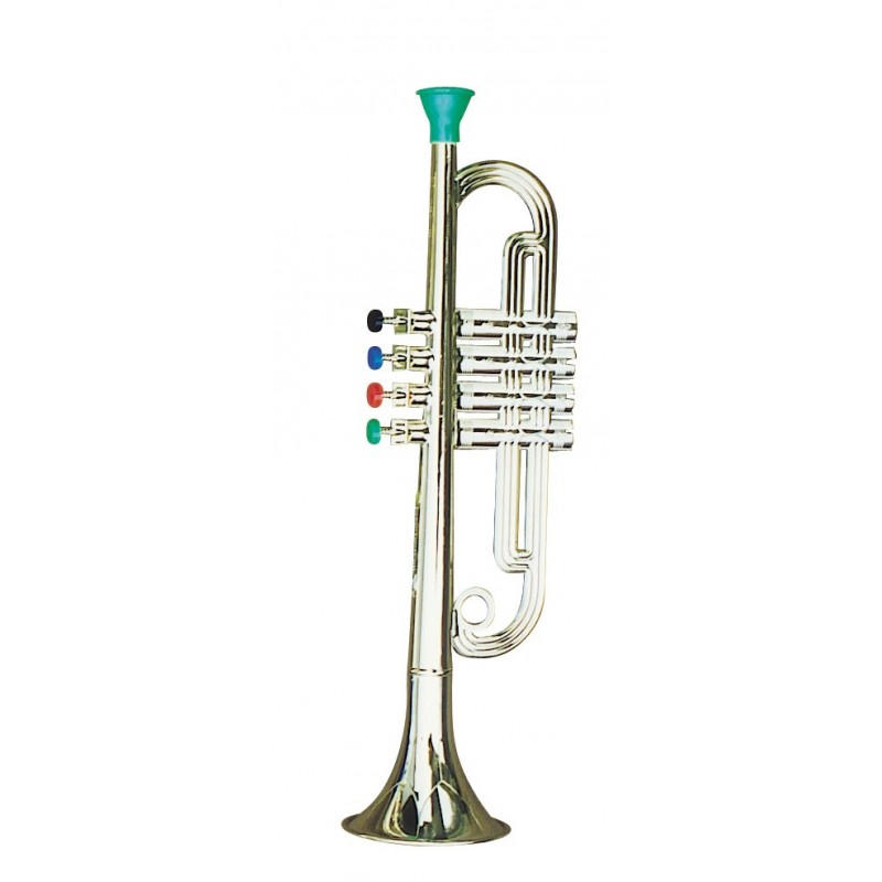 Bnineteenteam Enfants Trompette Jouet Doré Enduit Trompette Instruments  Enfants Musique Préscolaire Jouet Instrument à Vent Pas de Voix Trompette