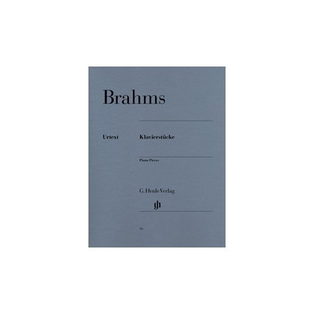 BRAHMS KLAVIERSTUCKE, RECUEIL