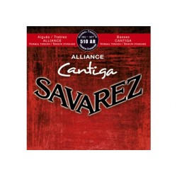 JEU CORDES SAVAREZ ALLIANCE CANTIGA ROUGE 510AR TIRANT NORMAL