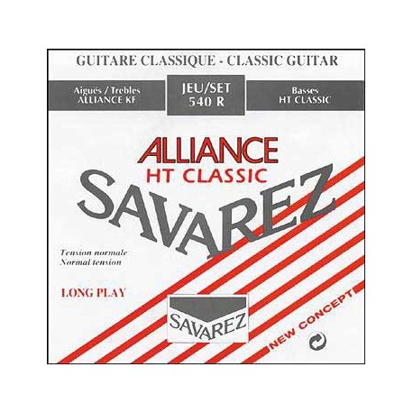 JEU SAVAREZ 540 R Cordes ALLIANCE ROUGE T/NORMAL