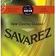 JEU SAVAREZ Cordes CRISTAL CLASSIC ROUGE TIRANT NORMAL