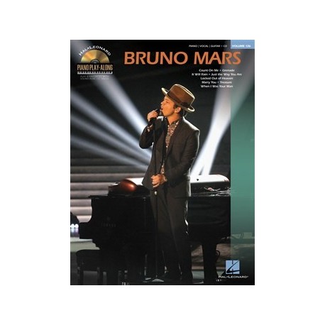Bruno Mars Piano Play Along Volume 126