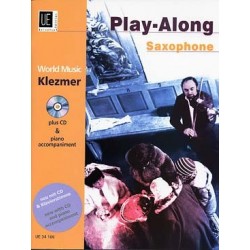 PLAY-ALONG KLEZMER SAXOPHONE/PIANO + CD